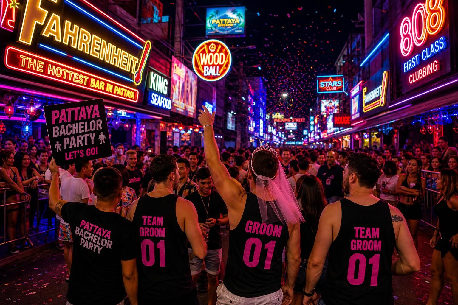 experience the ultimate bachelor party in pattaya with thrilling activities, vibrant nightlife, and unforgettable memories. plan your perfect celebration today!